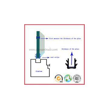 Shower Bath Screen Seals for 4-10mm Glass