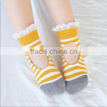 B40725A Wholesale 6 colors girls lace socks toddlers socks