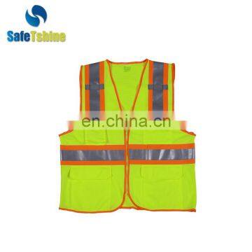 Factory made Ansi standard hi vis Reflection Safety Vest
