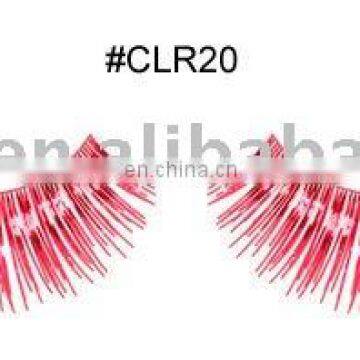 synthetic handmade color eyelashes extension ME-0026