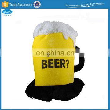 Beer Mug Bavarin Pattern Oktoberfest Hat for Party Dress Up