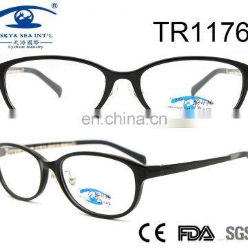 2017 Latest Round Shape Classical Style TR90 Optical Frame(TR1176)