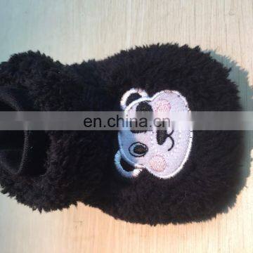 sweet baby idoor shoes bear high cut animalr kid slippers