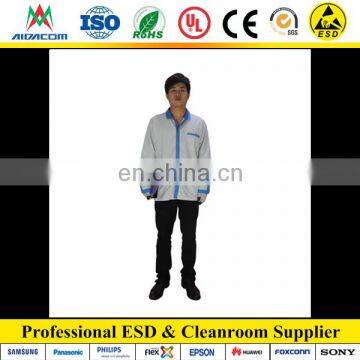 Diamond Fabric Long Sleeve ESD Smock