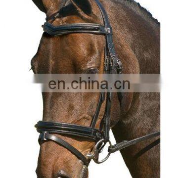 Horse English Snaffle Bit Bridle