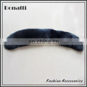 Genuine fox fur collar