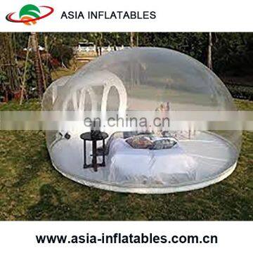 Inflatable clear snow globe/christmas snow globe for sale
