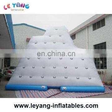 Kids Inflatable Water Iceberg , Inflatable Climbing Mountain For Water Park