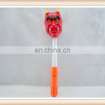 plastic halloween red devil led flashing light stick