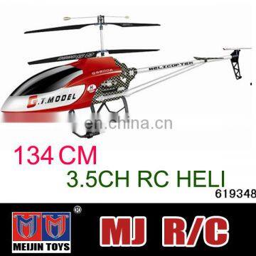 134cm 3.5CH adult big universal remote control helicopter for sale