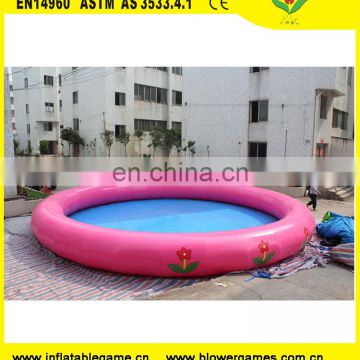 Outdoor large round pool big OEM size inflatable adult swimming pool