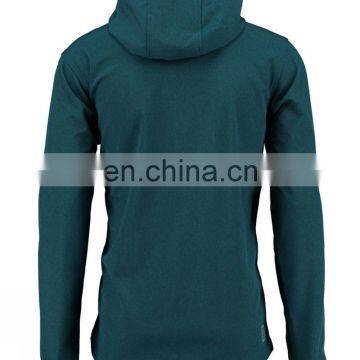 Mens Softshell Fabric Jacket in Contrast Color photo-2