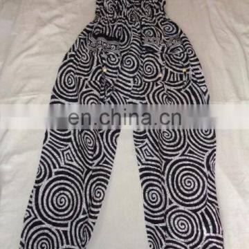 SPIRAL PRINTS LOT OF 100 PCS OF HAREM PANTS photo-2