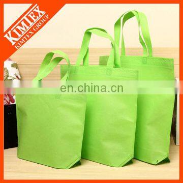 Reusable foldable logo non woven shopping bag