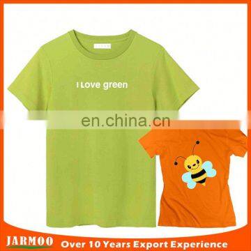 Community Events Orange Casual Plain T-shirt photo-4