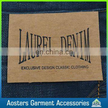 China Jeans Leather Labels Supplier Design Personalized Leatherlabel Company photo-6