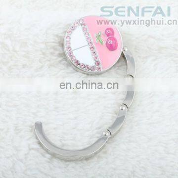 Pink personalized Purse Hook,Purse Hanger