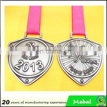 custom shape medal with ribbon (HH-medal-152)