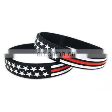 America Flag Silicone Bracelets photo-2