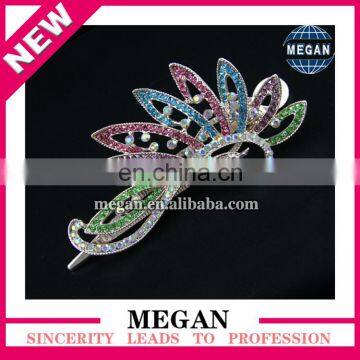 Cheap promotion rhinestone crystal hair ornament jewelry/headwear accessories