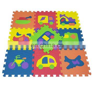 Melors Jagsaw Soft EVA Foam Vehicles Kids Puzzle Mat