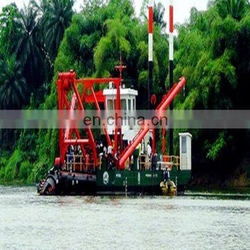 Hydraulic Pump Cutter Suction Dredger 3500m3/h Water Flow Rate