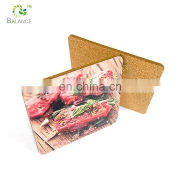 Customization Natural Cork Coaster Sets photo-6