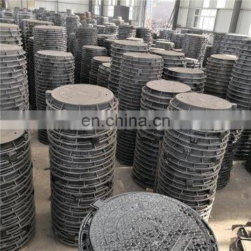 Hot Sale EN124 D400 Heavy Duty Cast Iron Spain Manhole Cover photo-2