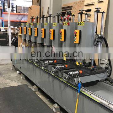 Aluminium Window Curtain Wall Manufacturing Machine PVC Aluminum Profile Multi Head Drilling Machine photo-2