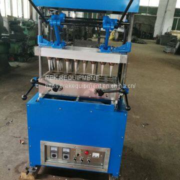 Semi Automatic Ice Cream Cone Waffle Machine Wafer Ice Cream Cone Making Machine