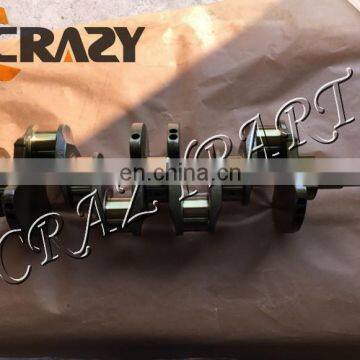 Diesel engine 4D34 crankshaft for Mitsubishi,excavator spare parts,4D34 engine parts