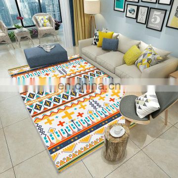 Household modern manufacturers artificial turf print 3d carpet for living room