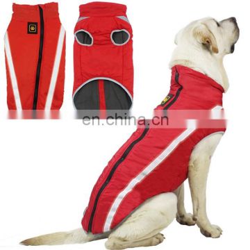 Autumn winter new dog clothing reflective warm outdoor emergency clothing cross-border dog clothing wholesale