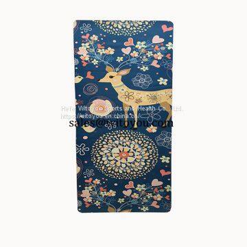 Natural Rubber Suede Yoga Mats Supplier photo-3