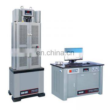 300kN 500kN 600kN 1000kN 1500kN 2000kN  Steel Rebar Computer Servo Hydraulic UTM Universal Tensile Strength Testing Machine