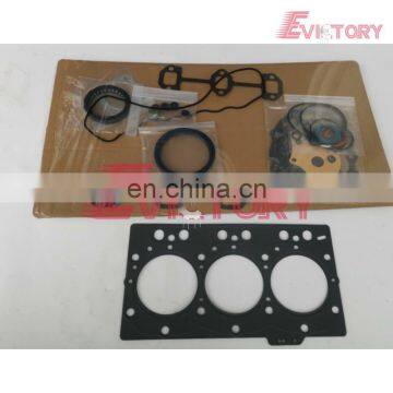 For YANMAR 3TNV88 full complete gasket kit with cylinder head gasket