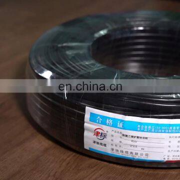 electric wires cables RVV cable wire electrical 1.5mm 2.5mm 20mm Copper wire supplier