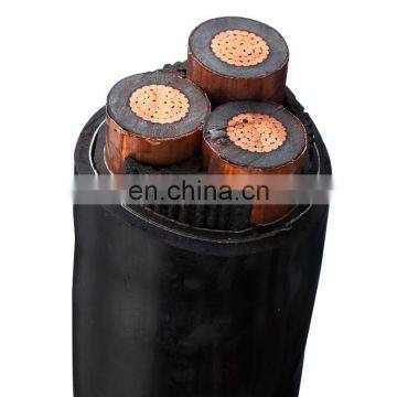 Copper/Aluminium Conductor 3 Core XLPE Insulation Screen PVC Sheath 35kV 240mm Power Cable photo-5