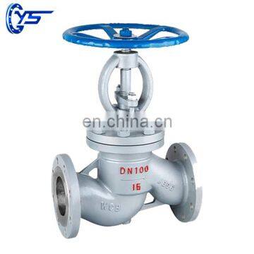 Zero Leakage PN16 Carbon Steel Disc Double Seated Globe Control Valve photo-2