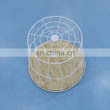 Popular Small Side Table With White Color Iron photo-5