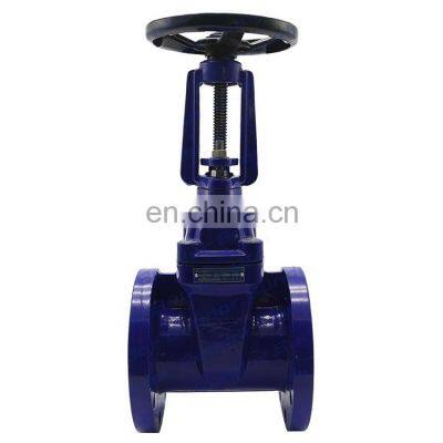 Bundor DN50-600 Flange Wedge Gate Valve PN16 Hand Wheel Rising Stem Extension Stem Gate Valve