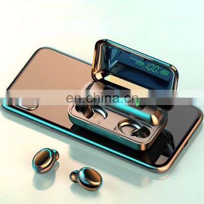 News 2020 3C mobile phone accessories headset F9 TWS Earphone wireless