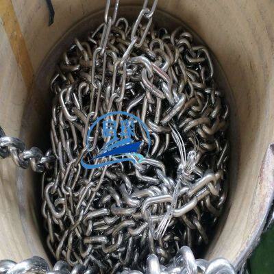 DIN 766 Short Link Galvanized Anchor Chain 10mm