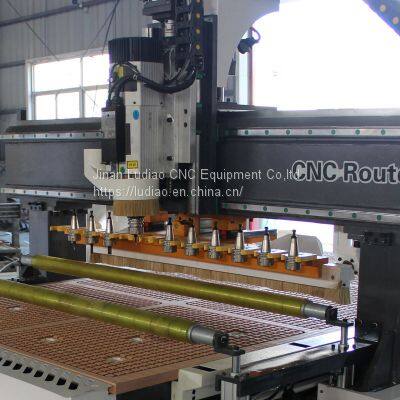 Linear Type ATC 2030 Wood CNC Router Machine Wood Furniture Door Cabinet Autoamtic Wood Carving CNC Router 1325 photo-3