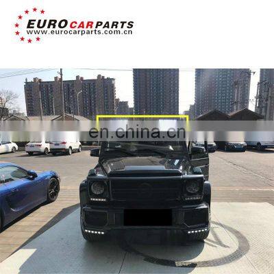 gclass w463 g500 g550 g350d B-style front roof spoiler carbon fiber material 1990-2018y roof  wing spoiler roof and spoiler wing