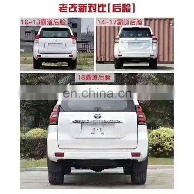 Facelift Body Kits for Toyota Prado Old to New 2018 Bumper Lights Car Body Parts Upgraded photo-2