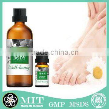 Top quality natural orchid well-being massage oil for foot massage