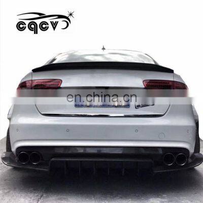 Beautiful Carbon Fiber CQCV Style Body Kit for Audi A4 Front Lip Rear Lip Side Skirts Wide Fender With Assembly Accessories photo-4