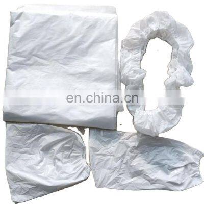 JZ Car Disposable Plastic Seat Covers Vehicle Protector Seat Steering wheel Gear Lever Covers Dust Covers