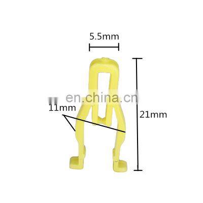 JZ Factory Outlet Yellow car strut clips Auto body clips and fasteners Car rivet clip